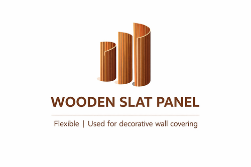 wooden slat panel